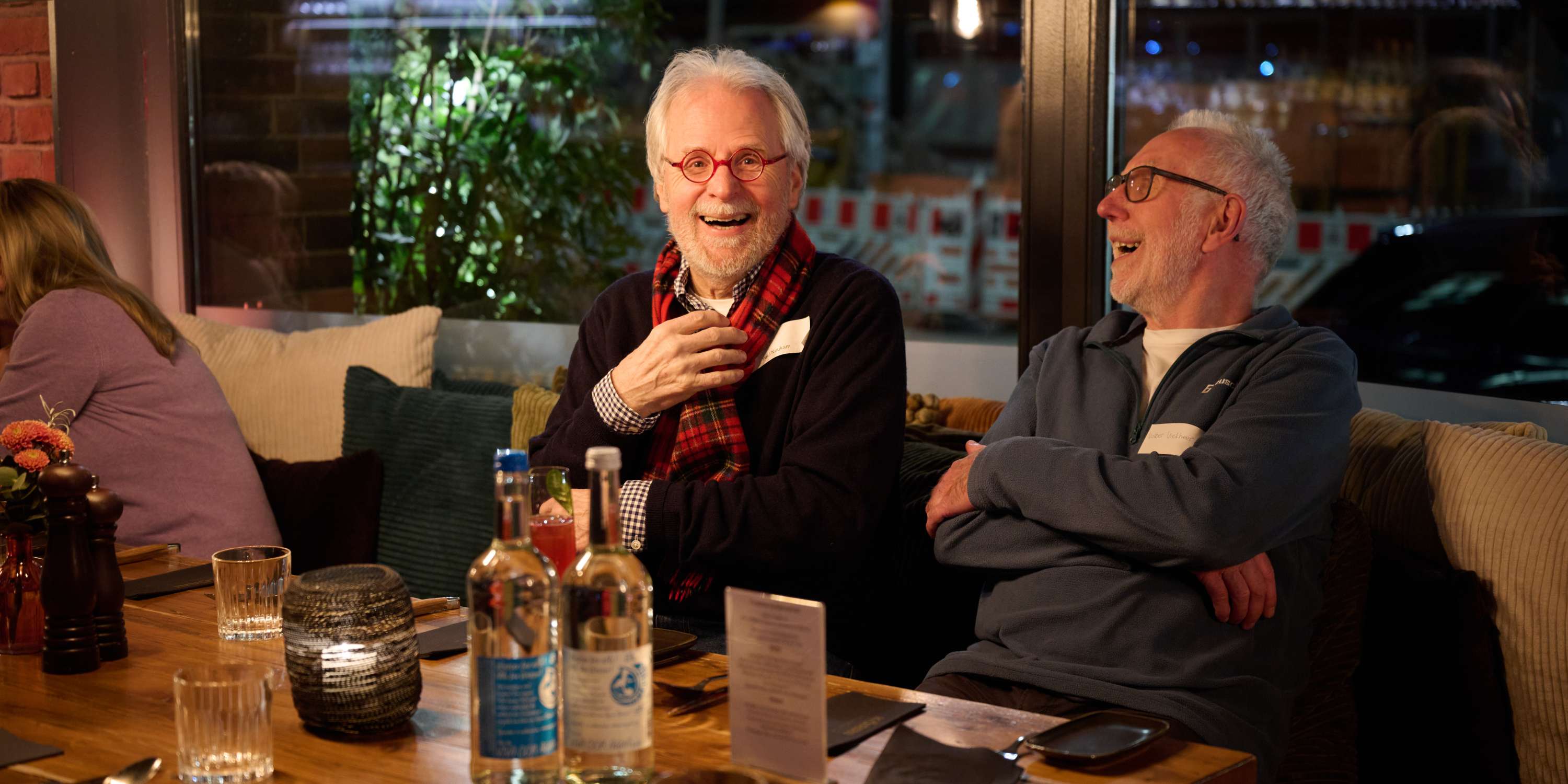 Auch der Spaß kommt an diesem Abend bei unseren Vertretern nicht zu kurz