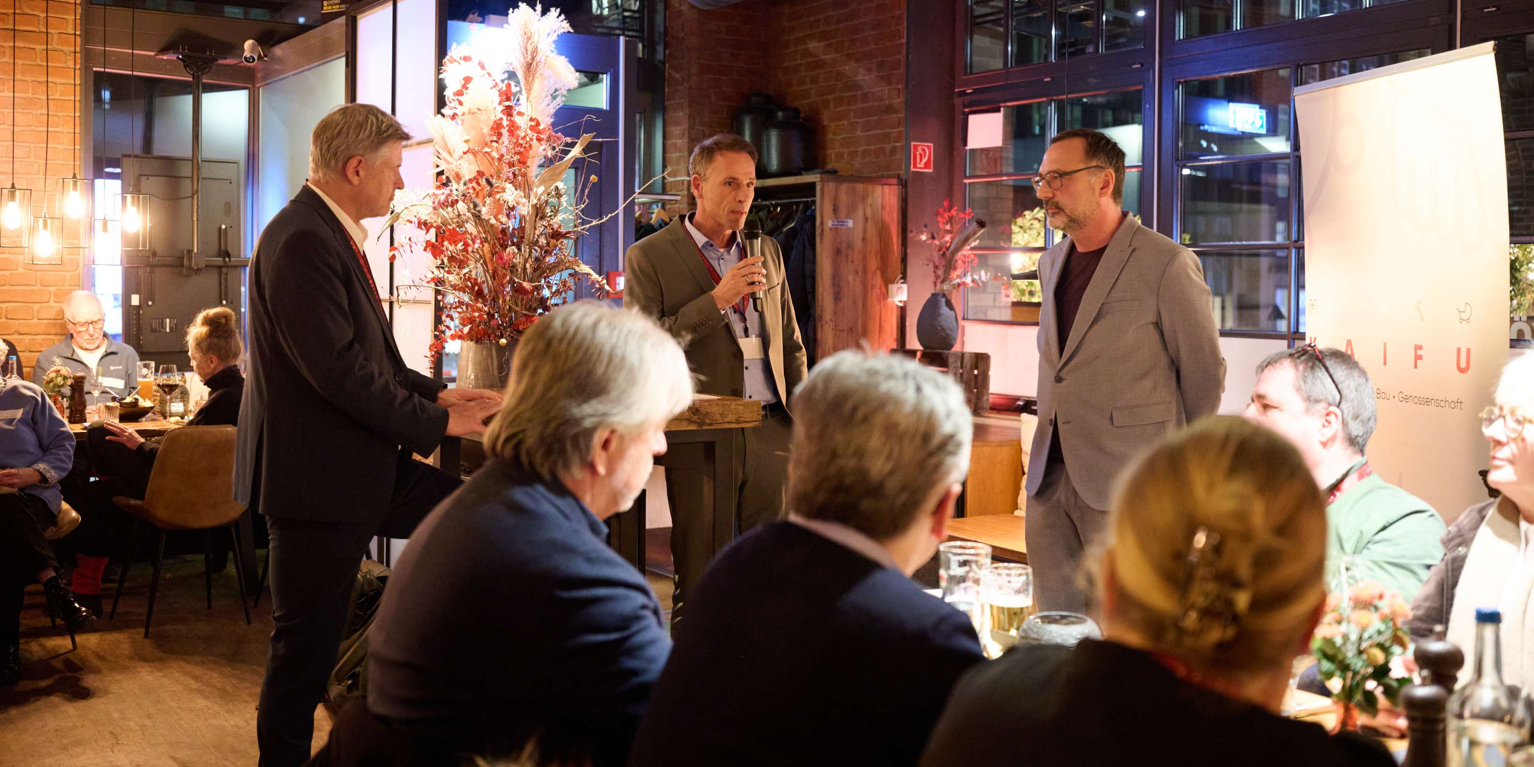 Der KAIFU-Vorstand im Gespräch mit Bezirksamtsleiter Christian Zierau