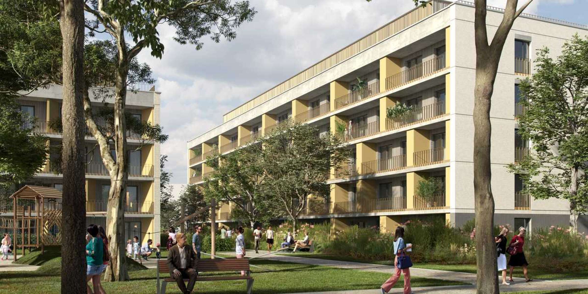 4 Zimmer Neubau-Wohnung in Lokstedt 3