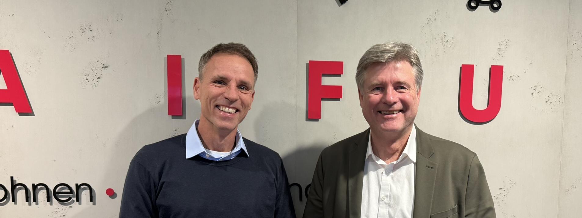 Stefan Henze und Gerhard Viemann